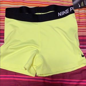 Nike pro cool work out shorts!